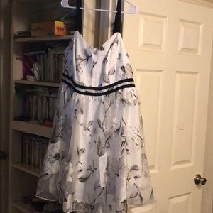 Black and white torrid dress.   New with tag